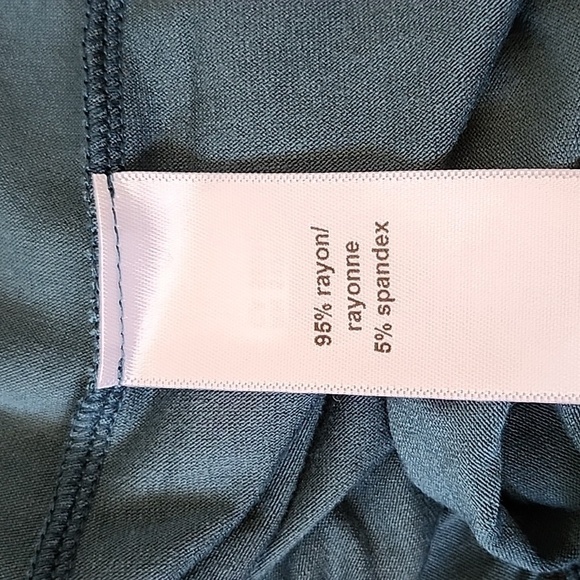 Maurices solid mock neck mini dress in Dark Spruce NWT - Picture 9 of 9